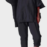 Ema™ | Loungewear set s pulover gornjim dijelom i skraćenim hlačama