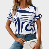 Sv daily T-shirt s apstraktnim dizajnom