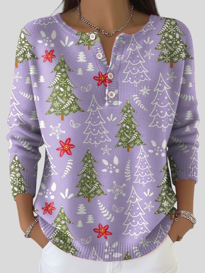 Sophie – Božićni Pulover S Gumbima