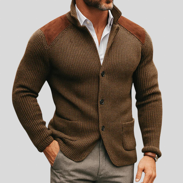 Lovro – Teksturirani Pleteni Blazer