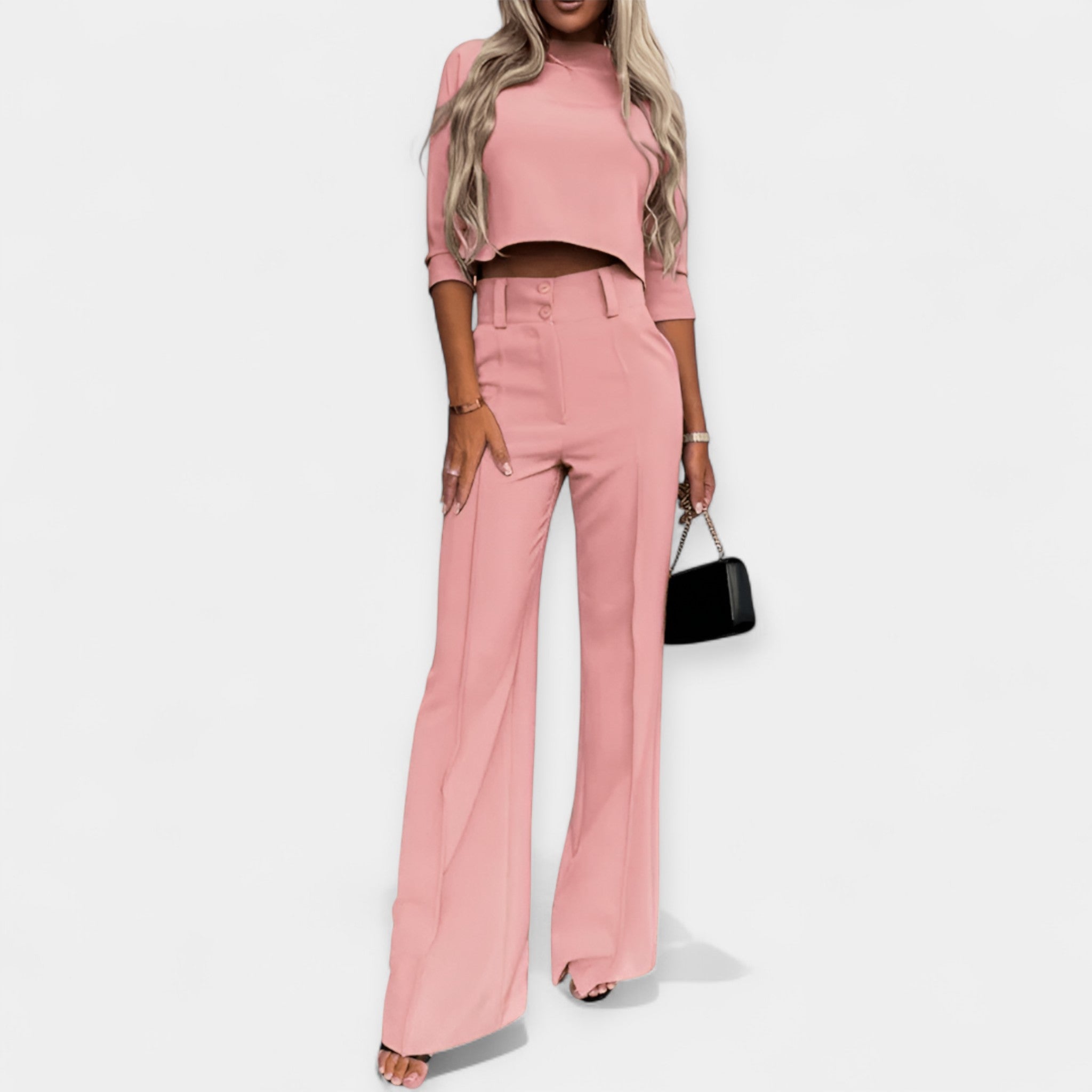 Set Crop Top i Hlače
