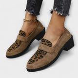 Karla - Elegantne ženske cipele s uzorkom od leopard