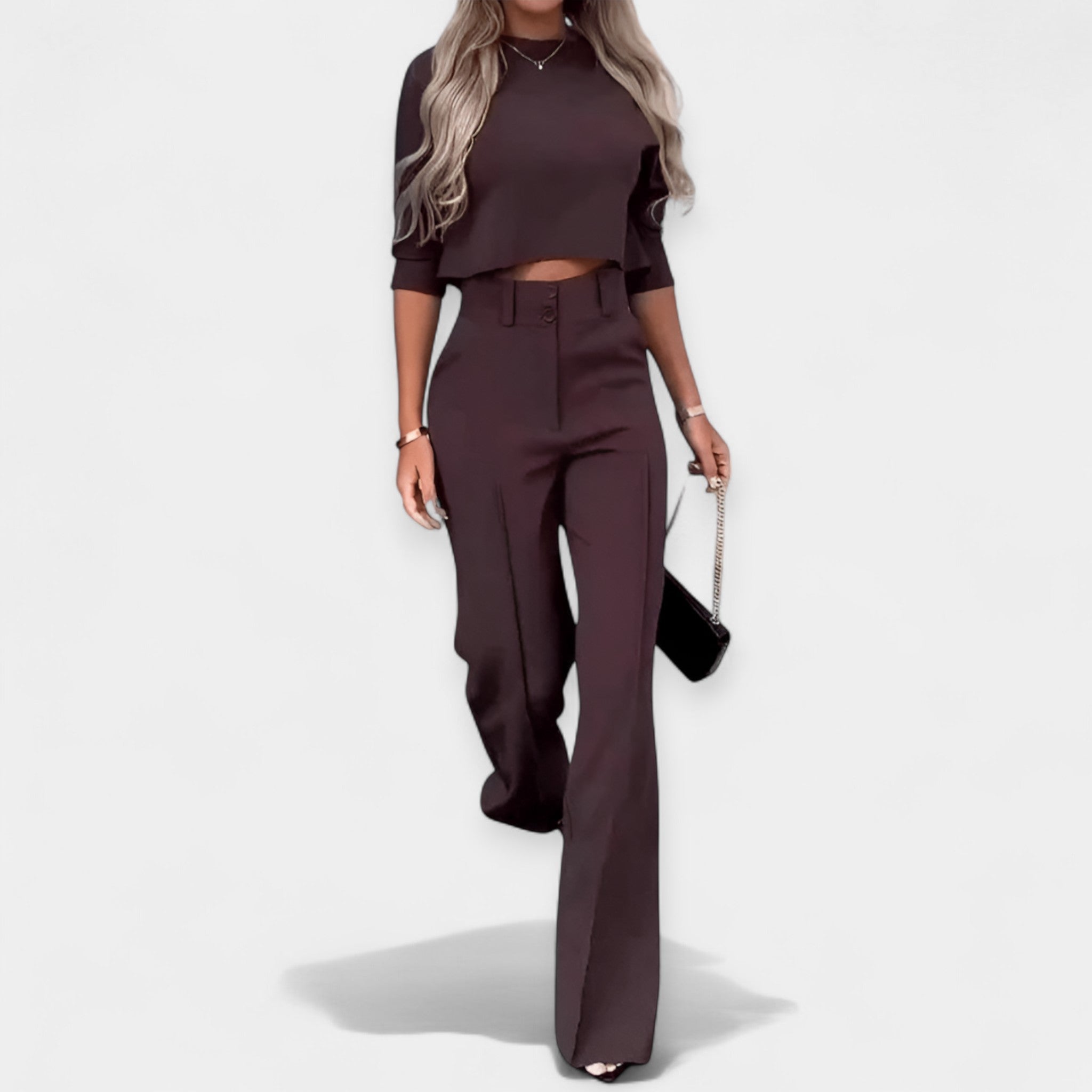 Set Crop Top i Hlače