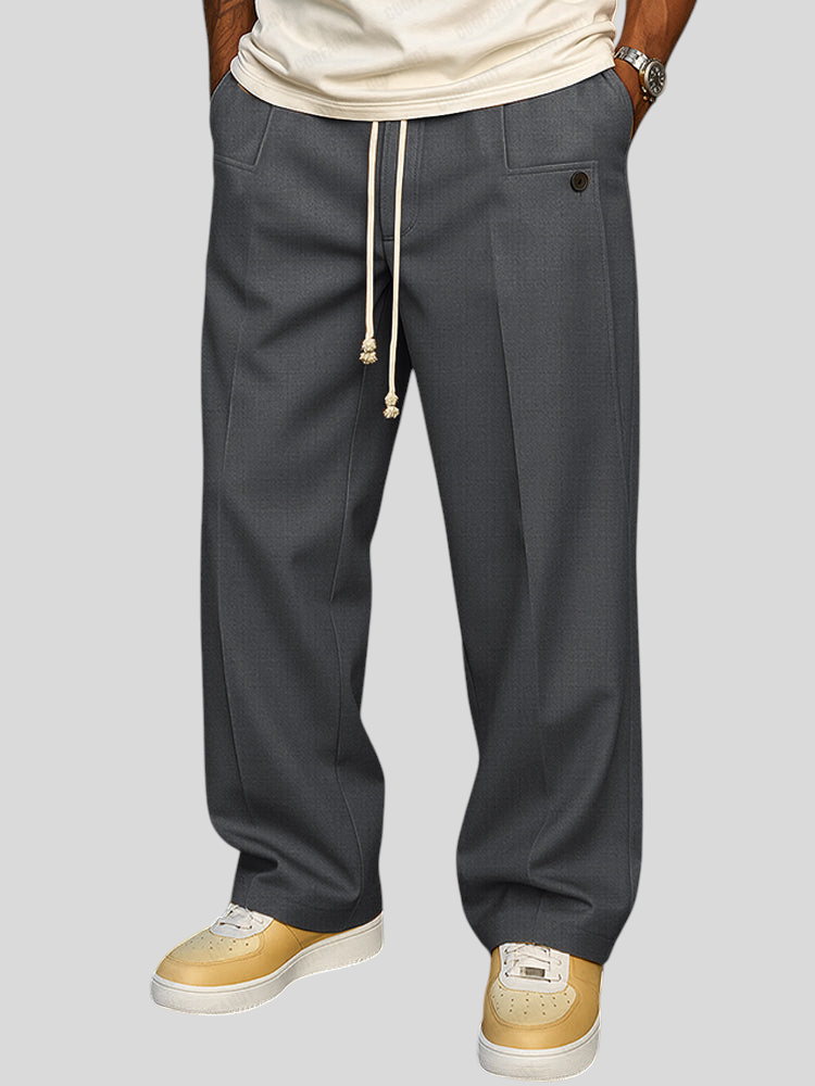 Edelhart - Elegantne Muške Hlače Sa Vezicom