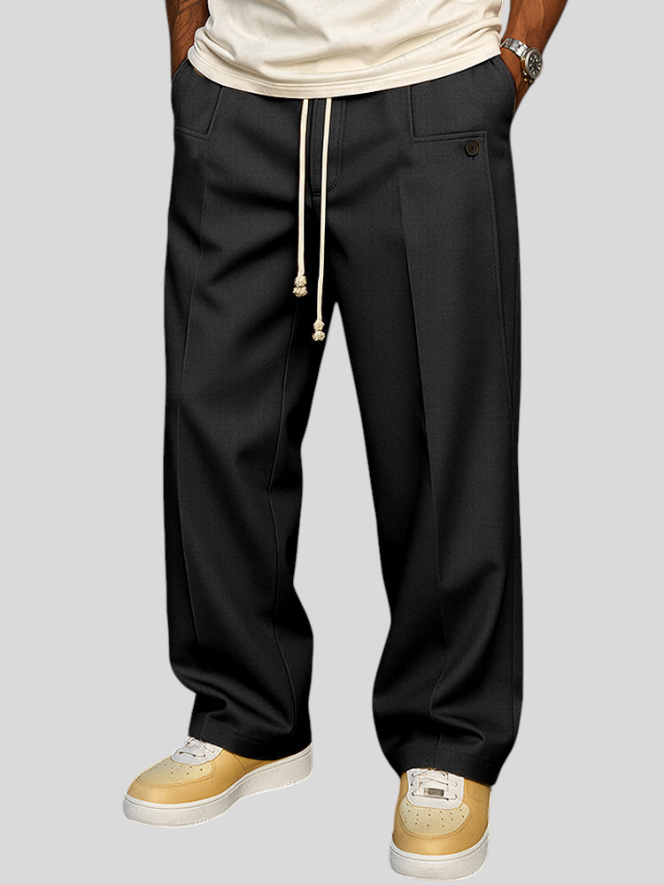 Edelhart - Elegantne Muške Hlače Sa Vezicom