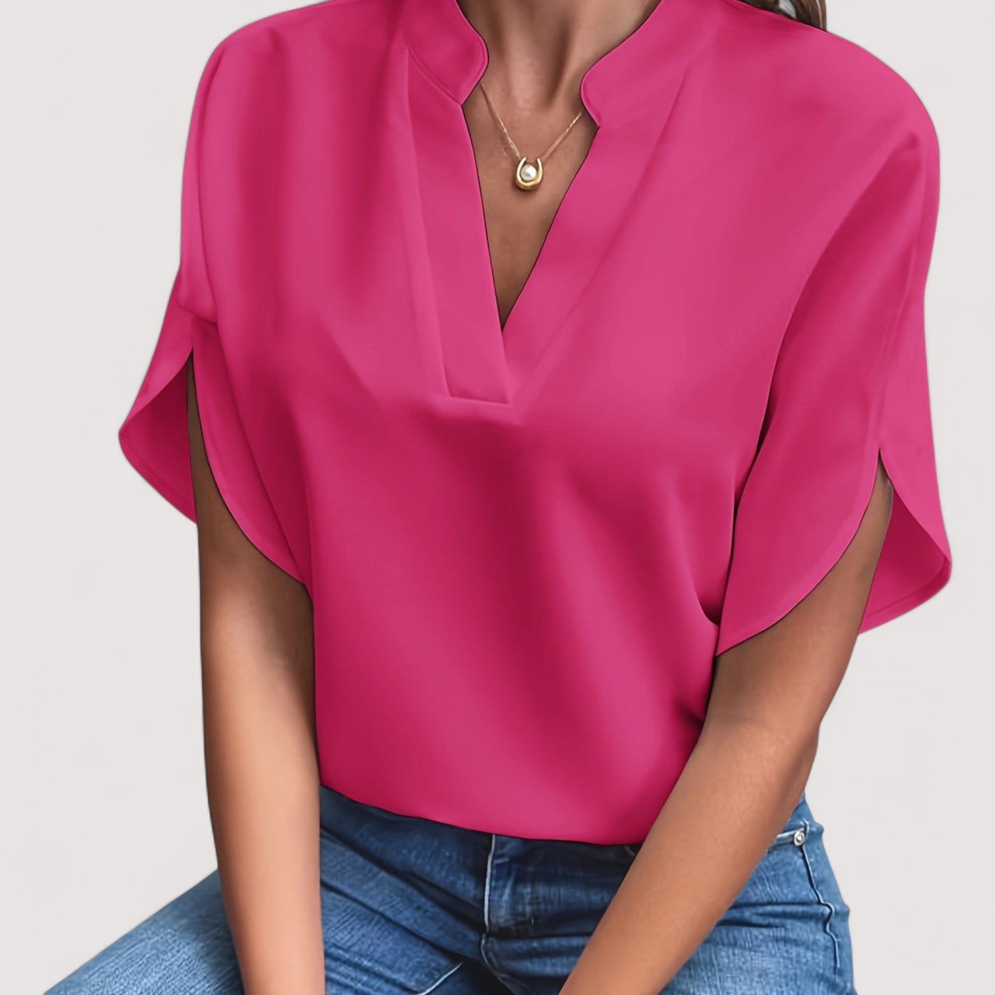 Rosmarie™ | Drapirana bluza
