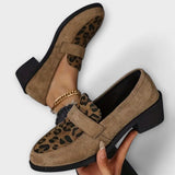 Karla - Elegantne ženske cipele s uzorkom od leopard