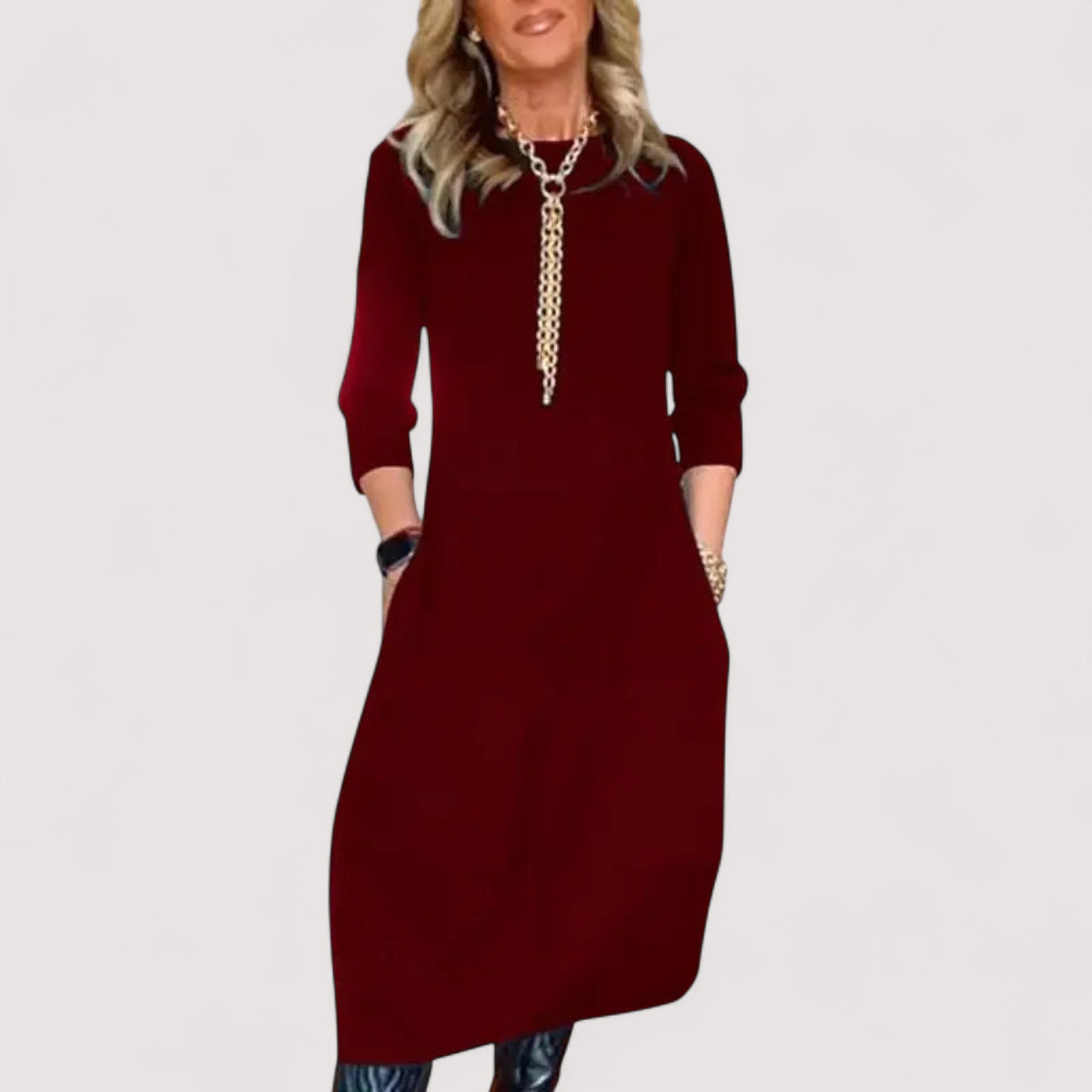 Rosa | Elegantna haljina za svaki dan