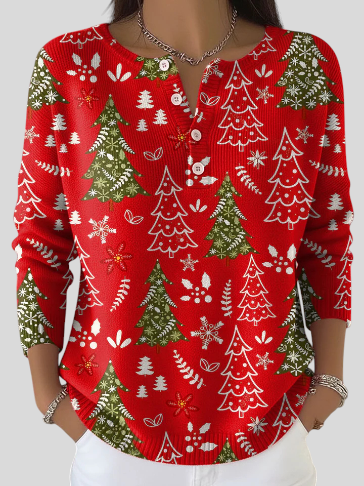 Sophie – Božićni Pulover S Gumbima